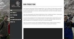 Desktop Screenshot of guruproductions.tv